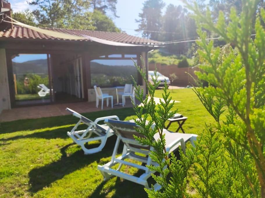 Casa nueva en Vigo-Mos con Chimenea y Jacuzzi Obsequio kit desayuno y botella de cava Pontevedra Exterior foto